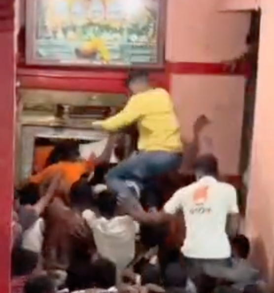 Misterioso episodio sorprendió a peregrinos en el templo Palsi Supo, India